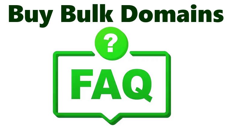 Buy Bulk Domains faq