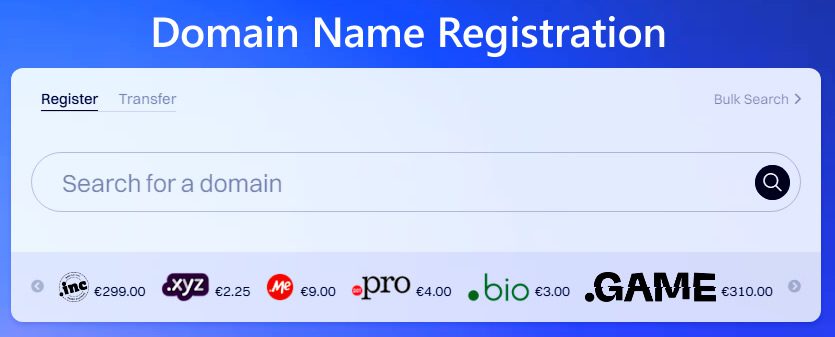 domain name registration reseller